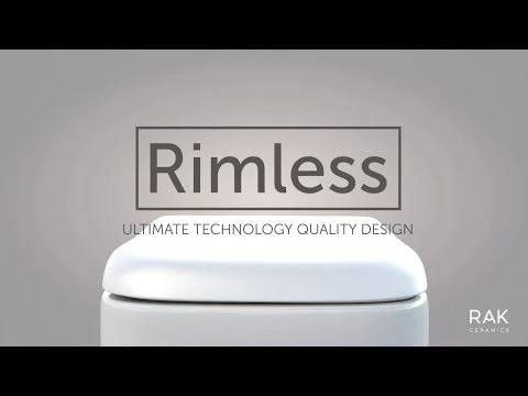 RAK Ceramics Morning Fully Black To Wall Rimless Close Coupled WC Pan - Alpine White - MORWC1146AWHA 6 RAK Ceramics Morning Fully Black To Wall Rimless Close Coupled WC Pan - Alpine White - MORWC1146AWHA - Image 4
