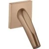 AXOR Starck Organic Bath Spout Brushed Red Gold - 12417310 -Bliss Bath Shop 12417310