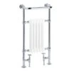 Essential Taurus Towel Warmer White/Chrome 965mm X 540mm - 148801
