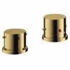 Axor Starck 2-Hole Rim-Mounted Thermostatic Bath Mixer With Zero Handles - Polished Gold Optic - 10480990 1 Axor Starck 2-Hole Rim-Mounted Thermostatic Bath Mixer With Zero Handles - Polished Gold Optic - 10480990 -Bliss Bath Shop 1 0 10480990