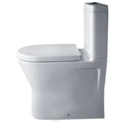 Essential IVY Comfort Close Coupled Back To Wall Pan + Cistern + Seat Pack Soft Close Seat - EC7026