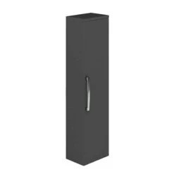 Essential NEVADA Wall Hung Column Unit 1 Door 350mm Wide Grey - EF307GR