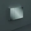 RAK Ceramics Joy Wall Hung Mirror Cabinet 100cm 3 Doors - JOYMC10003 2 RAK Ceramics Joy Wall Hung Mirror Cabinet 100cm 3 Doors - JOYMC10003 -Bliss Bath Shop 27f65004f2896189953cb0f0fa776d38803aa97d306a39b0f11f744f3131bc82