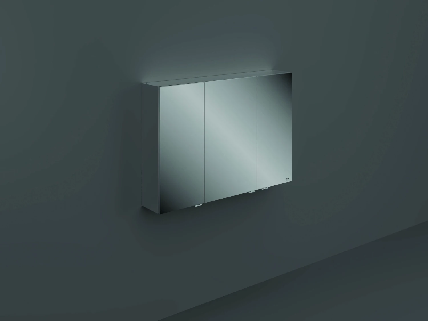 RAK Ceramics Joy Wall Hung Mirror Cabinet 100cm 3 Doors - JOYMC10003 3 RAK Ceramics Joy Wall Hung Mirror Cabinet 100cm 3 Doors - JOYMC10003