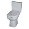 Essential VIOLET Close Coupled Pan + Cistern + Seat Pack; Soft Close Seat - EC6005