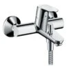 Hansgrohe Focus Single Lever Manual Bath Mixer For Exposed Installation With 2 Flow Rates - 31948000 1 Hansgrohe Focus Single Lever Manual Bath Mixer For Exposed Installation With 2 Flow Rates - 31948000 -Bliss Bath Shop 31948000 hansgrohe focus2879