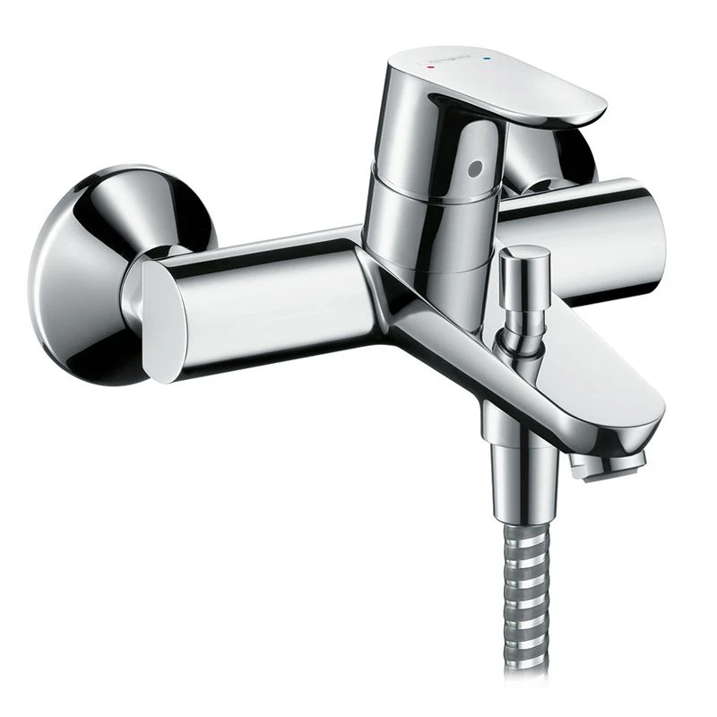 Hansgrohe Focus Single Lever Manual Bath Mixer For Exposed Installation With 2 Flow Rates - 31948000 3 Hansgrohe Focus Single Lever Manual Bath Mixer For Exposed Installation With 2 Flow Rates - 31948000