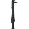 Hansgrohe Metropol Single Lever Bath & Shower Mixer Tap Floor Standing Tap With Lever Handle Matt Black - 32532670 -Bliss Bath Shop 3 2 32532670
