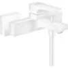 Hansgrohe Metropol Single Lever Bath & Shower Mixer Tap For Exposed Installation With Lever Handle Matt White - 32540700 -Bliss Bath Shop 3 2 32540700
