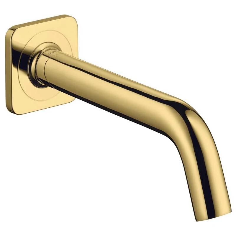 Axor Citterio M Bath Spout 182mm - Polished Gold Optic - 34410990 3 Axor Citterio M Bath Spout 182mm - Polished Gold Optic - 34410990