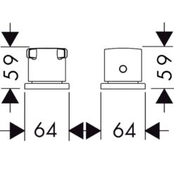 AXOR Citterio E 2-Hole Bath Mixer Thermostatic Rim Mounted Brushed Bronze - 36412140 5 AXOR Citterio E 2-Hole Bath Mixer Thermostatic Rim Mounted Brushed Bronze - 36412140 -Bliss Bath Shop 3 6 36412140 1