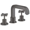 Axor Citterio 3H Bath Mixer Rim Mounted With Cross Handles - Brushed Black Chrome - 39436340 1 Axor Citterio 3H Bath Mixer Rim Mounted With Cross Handles - Brushed Black Chrome - 39436340 -Bliss Bath Shop 3 9 39436340