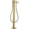 Axor Citterio Floorstanding Bath Mixer With Lever Handle - Polished Gold Optic - 39440990 -Bliss Bath Shop 3 9 39440990