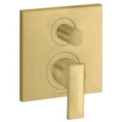 Axor Citterio Bath Mixer With Lever Handle For Concealed Installation - Brushed Brass - 39455950