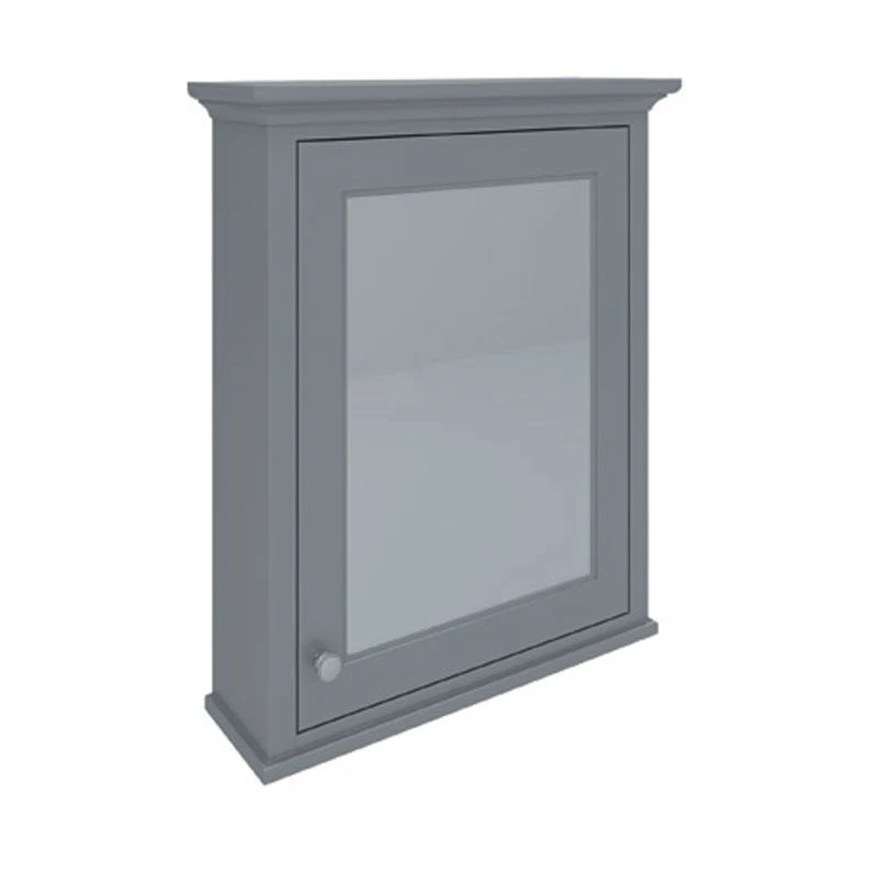RAK Ceramics Washington 600mm Mirror Cabinet In Grey (W650 X H750mm) - RAKWMC60503 3 RAK Ceramics Washington 600mm Mirror Cabinet In Grey (W650 X H750mm) - RAKWMC60503