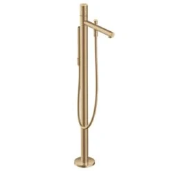 AXOR Uno Single Lever Floor Standing Bath Mixer With Zero Handle - Brushed Bronze - 45416140