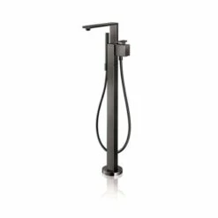 Axor Edge Floorstanding Single Lever Bath Mixer - Diamond Cut - Chrome - 46441000 -Bliss Bath Shop 4 6 46441000 lifestyle1