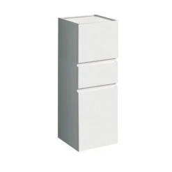 Geberit Renova Plan 105cm Medium Level Bathroom Cabinet - Gloss - White - 501.922.01.1