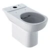 Geberit Smyle Floor Standing Rimless Close Coupled WC Pan - White - 500.212.01.1 -Bliss Bath Shop 5 0 500212011