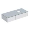 Geberit Variform 1200mm Cabinet For Lay-On Washbasin 2 Drawers Shelf Surface & Trap - White - 501.171.00.1 -Bliss Bath Shop 5 0 501.171.00.1