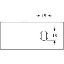 Geberit Variform 1200mm Cabinet For Lay-On Washbasin 2 Drawers Shelf Surface & Trap - White - 501.171.00.1 -Bliss Bath Shop 5 0 501.171.00.1 worktop