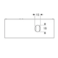 Geberit Variform 1350mm Cabinet For Lay-On Washbasin 2 Drawers Shelf Surface & Trap - Lava - 501.178.00.1 -Bliss Bath Shop 5 0 501.178.00.1 worktop