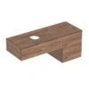 Geberit Variform 1350mm Cabinet For Lay-On Washbasin 3 Drawers Shelf Surface & Trap - Dark Hickory - 501.192.00.1 -Bliss Bath Shop 5 0 501.192.00.1