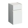Geberit Renova Plan 70cm Low Level Bathroom Cabinet - Gloss - White - 501.921.01.1