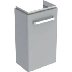 Geberit Selnova Compact Vanity Unit For 400mm Handrinse Basin - Grey - 501.487.00.1