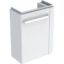 Geberit Selnova Compact RH Vanity Unit For 500mm Basin - White - 501.498.00.1