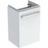Geberit Selnova Compact Vanity Unit For 450mm Handrinse Basin - White - 501.613.01.1 -Bliss Bath Shop 5 0 501613011