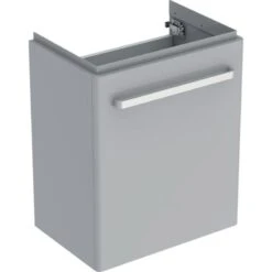 Geberit Selnova Compact Vanity Unit For 550mm Basin - Grey - 501.614.42.1
