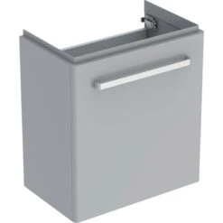 Geberit Selnova Compact Vanity Unit For 600mm Basin - Grey - 501.615.42.1