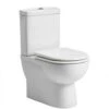 Tavistock MICRA Back To Wall Close Coupled Toilet Pan Horizontal Outlet PAN ONLY- PF100S