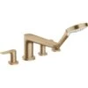 Hansgrohe Talis E 4 Hole Rim Mounted Bath Mixer Tap Brushed Bronze - 71748140 2 Hansgrohe Talis E 4 Hole Rim Mounted Bath Mixer Tap Brushed Bronze - 71748140 -Bliss Bath Shop 7 1 71748140