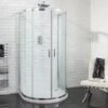 Aquadart Venturi 6 U Shape Quadrant Shower Enclosure - AQ9342S -Bliss Bath Shop a a q aq9342s