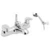 Deva By Methven Adore Deck Mounted Bath Shower Mixer - Chrome - ADORE106 -Bliss Bath Shop a d adore106