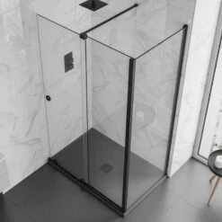 Aquadart Rolla 8 Side Panel 700mm Matt Black - AQ8948-BLK