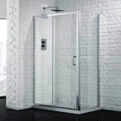 Aquadart Venturi 6 Sliding Shower Door 1500mm - AQ9327S