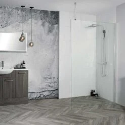 Aquadart Wetroom 8 Glass Panel 1000mm - AQ8245S