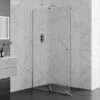 Aquadart Rolla 8 Sliding Wetroom Panel 1000mm - AQ8940S 2 Aquadart Rolla 8 Sliding Wetroom Panel 1000mm - AQ8940S -Bliss Bath Shop aq8940s 1