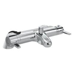 Bristan Design Utility Thermostatic Bath / Shower Mixer - Chrome - DUL3 THBSM C