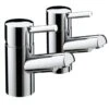 Bristan Prism Bath Taps - Chrome - PM 3/4 C -Bliss Bath Shop b r bristan pm34c