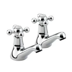 Bristan Regency Bath Taps Chrome - R 3/4 C