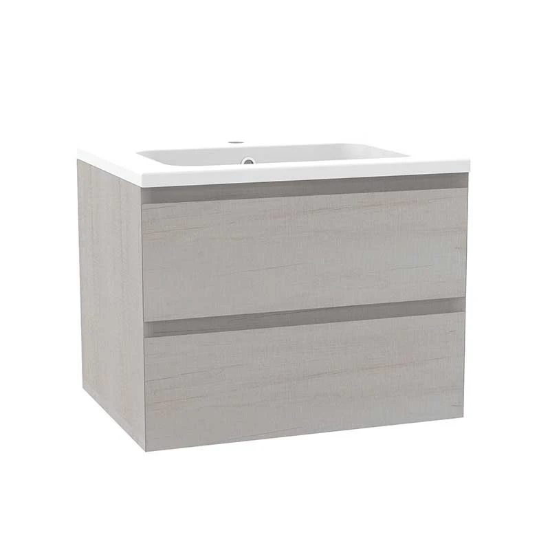 Calypso Brenta 600 Wall Hung Vanity Unit - Limed Oak - 4726 3 Calypso Brenta 600 Wall Hung Vanity Unit - Limed Oak - 4726