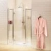 Burlington 400mm Glass Inline Panel - C17 -Bliss Bath Shop c17