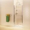 Burlington Hinged 760mm Glass Shower Door - C19