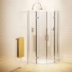 Burlington Quadrant 800mm Glass Shower Enclosure - C22