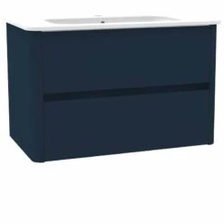 Calypso Sora 800 Wall Hung Vanity Unit - Adriatic Blue - 4765