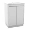 Calypso Sora 600 Floor Standing Vanity Unit - Pearly White - 4766 2 Calypso Sora 600 Floor Standing Vanity Unit - Pearly White - 4766 -Bliss Bath Shop c a calypso 4766